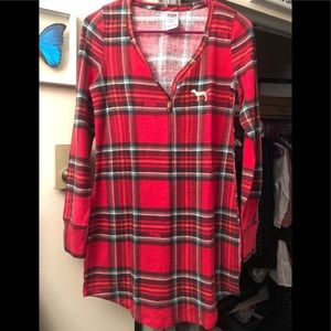 VS/Pink Pajama Sleep Dress Size S NWOT